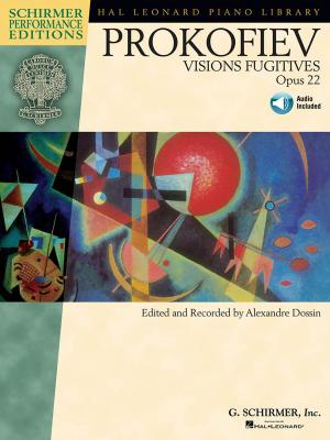 Cover of the book Sergei Prokofiev - Visions Fugitives, Op. 22 (Songbook) by Pyotr Il'yich Tchaikovsky, Alexandre Dossin