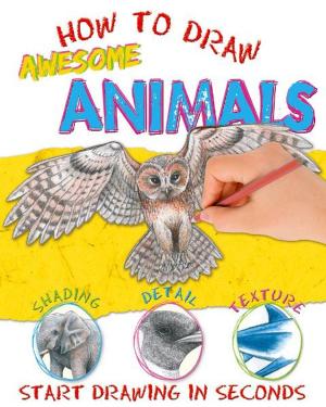 Cover of the book How to Draw Awesome Animals by Guan Xiao, Heidi Ballet