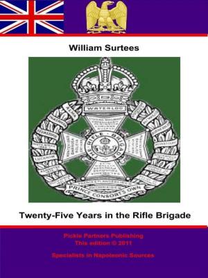 Cover of the book Twenty-Five years in the Rifle Brigade by Comte Antoine-Marie Chamans de Lavalette