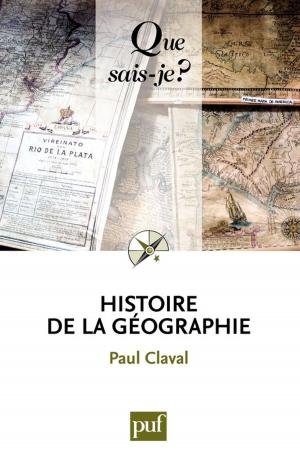 Cover of the book Histoire de la géographie by Philippe Vigier