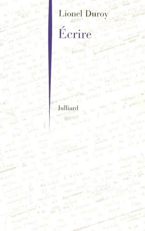 Cover of the book Ecrire by Jean-Philippe GUERAND