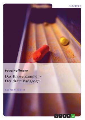 Cover of the book Der dritte Pädagoge. Das Klassenzimmer by Claudio Stricker