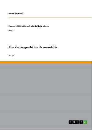 Cover of the book Alte Kirchengeschichte. Examenshilfe by Nina Friedlein