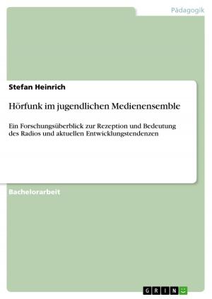Cover of the book Hörfunk im jugendlichen Medienensemble by Timo Grünbacher