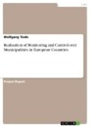 Cover of the book Realisation of Monitoring and Control over Municipalities in European Countries by Martin Kendlbacher