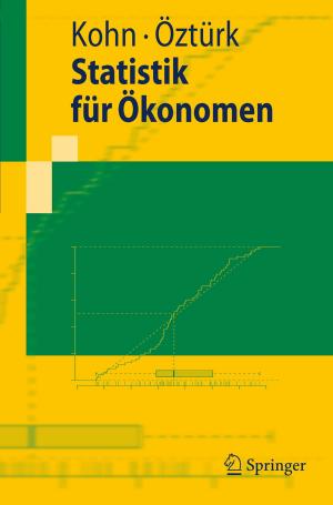 Cover of the book Statistik für Ökonomen by Melanie Jordt, Thomas Girr, Ines-Karina Weiland