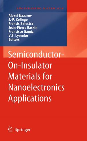 Cover of the book Semiconductor-On-Insulator Materials for Nanoelectronics Applications by Fumin Ren, Yan Guo, Wenjie Dong, Jianbin Huang