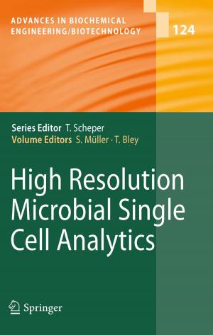 Cover of the book High Resolution Microbial Single Cell Analytics by Aydin Atilgan