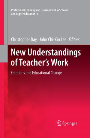 Cover of the book New Understandings of Teacher's Work by Erik Dick