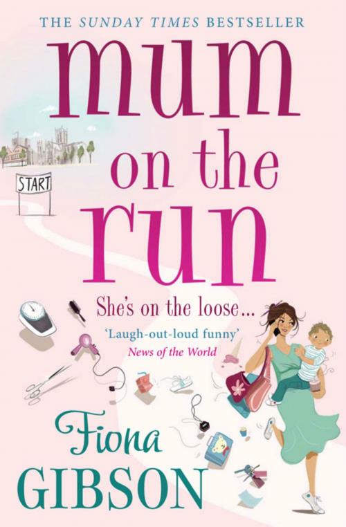Cover of the book Mum On The Run by Fiona Gibson, HarperCollins Publishers