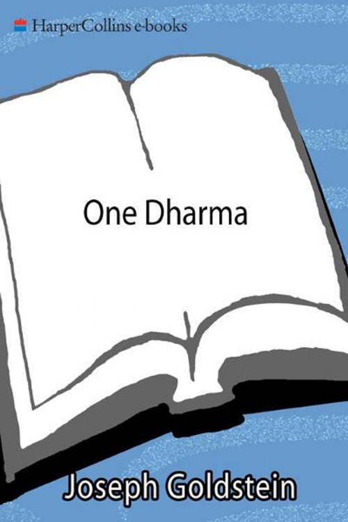 Cover of the book One Dharma by Joseph Goldstein, HarperOne