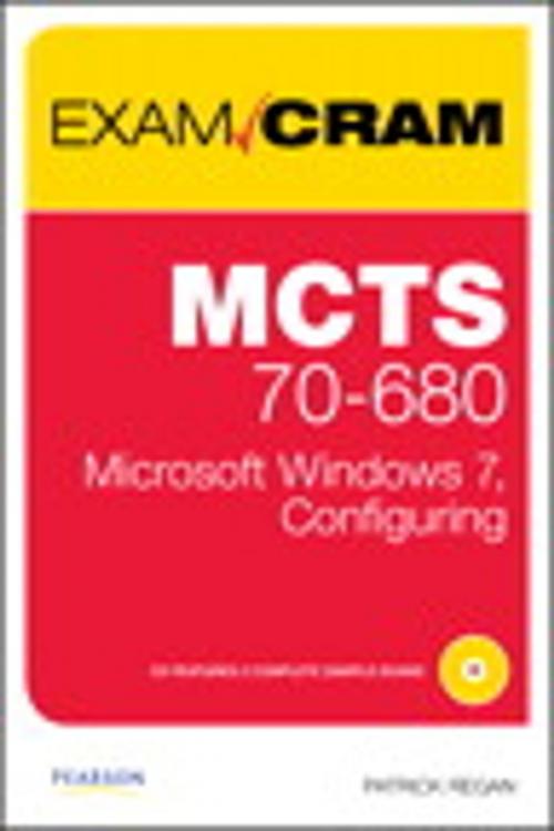Cover of the book MCTS 70-680 Exam Cram by Patrick Regan, Pearson Education