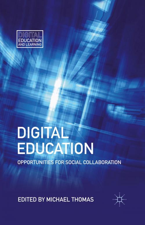 Cover of the book Digital Education by M. Thomas, Palgrave Macmillan US