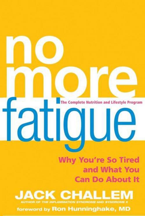Cover of the book No More Fatigue by Jack Challem, Turner Publishing Company