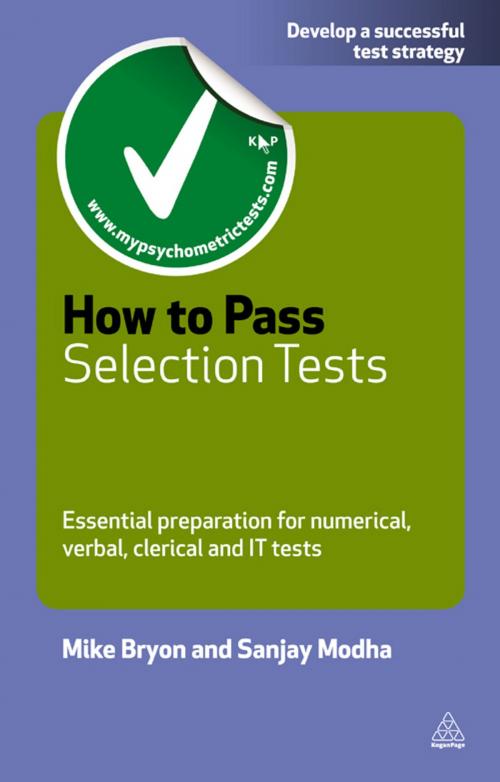 Cover of the book How to Pass Selection Tests by Mike Bryon, Sanjay Modha, Kogan Page