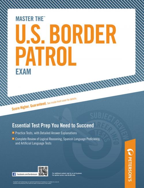 Cover of the book Master The U.S. Border Patrol Exam by Peterson's, Peterson's