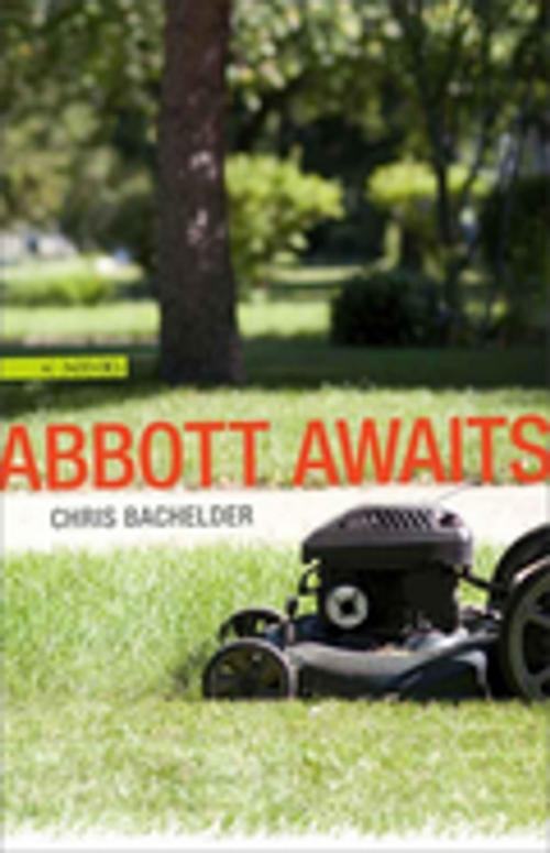 Cover of the book Abbott Awaits by Chris Bachelder, LSU Press