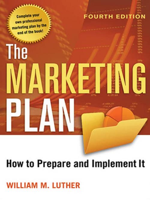 Cover of the book The Marketing Plan by William Luther, AMACOM