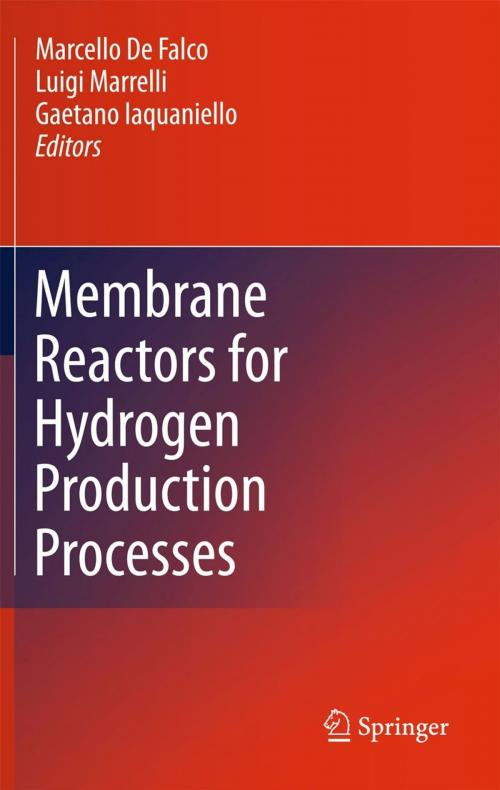Cover of the book Membrane Reactors for Hydrogen Production Processes by , Springer London