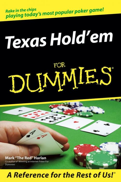 Cover of the book Texas Hold'em For Dummies by Mark Harlan, Wiley