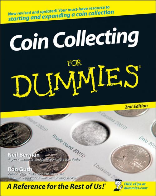 Cover of the book Coin Collecting For Dummies by Neil S. Berman, Ron Guth, Wiley