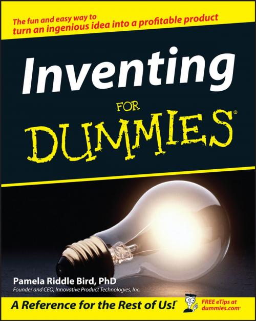 Cover of the book Inventing For Dummies by Pamela Riddle Bird, Wiley