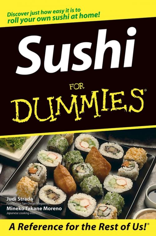 Cover of the book Sushi For Dummies by Judi Strada, Mineko Takane Moreno, Wiley