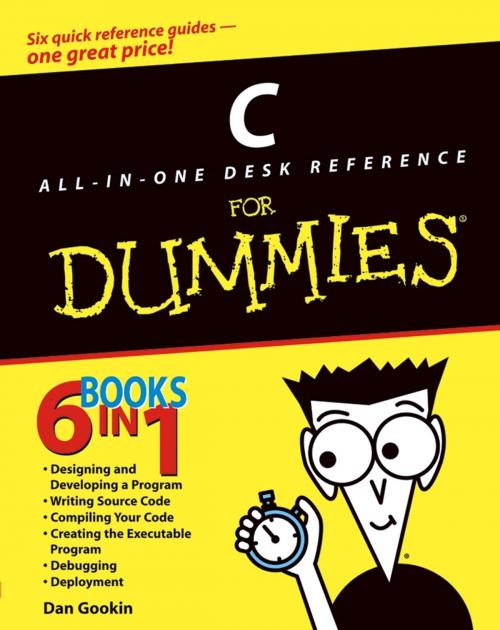 Cover of the book C All-in-One Desk Reference For Dummies by Dan Gookin, Wiley