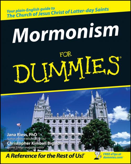 Cover of the book Mormonism For Dummies by Jana Riess, Christopher Kimball Bigelow, Wiley