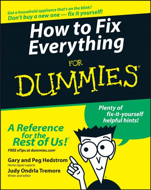 Cover of the book How to Fix Everything For Dummies by Gary Hedstrom, Peg Hedstrom, Judy Ondrla Tremore, Wiley