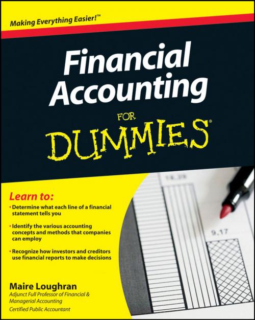 Cover of the book Financial Accounting For Dummies by Maire Loughran, Wiley