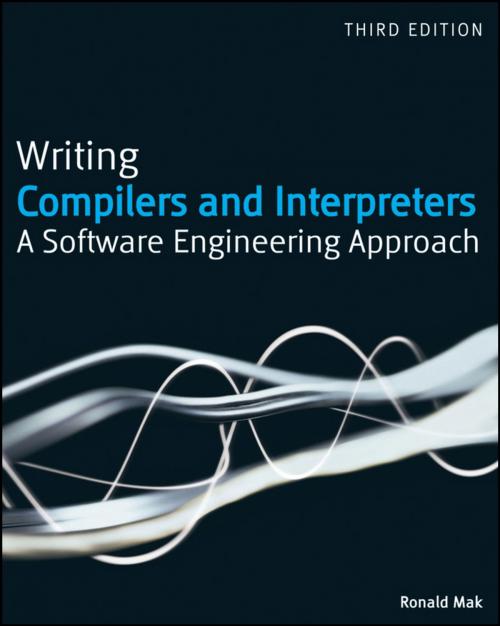 Cover of the book Writing Compilers and Interpreters by Ronald Mak, Wiley