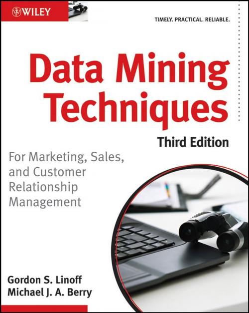 Cover of the book Data Mining Techniques by Gordon S. Linoff, Michael J. A. Berry, Wiley