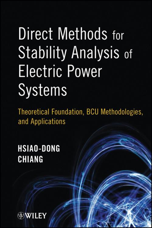 Cover of the book Direct Methods for Stability Analysis of Electric Power Systems by Hsiao-Dong Chiang, Wiley