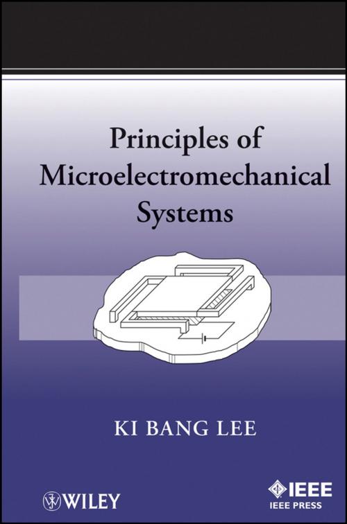 Cover of the book Principles of Microelectromechanical Systems by Ki Bang Lee, Wiley