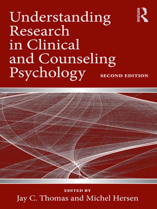 Cover of the book Understanding Research in Clinical and Counseling Psychology by , Taylor and Francis