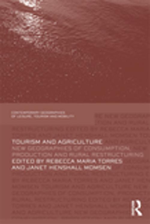 Cover of the book Tourism and Agriculture by , Taylor and Francis