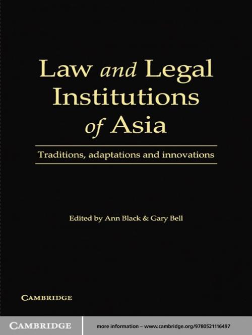 Cover of the book Law and Legal Institutions of Asia by , Cambridge University Press
