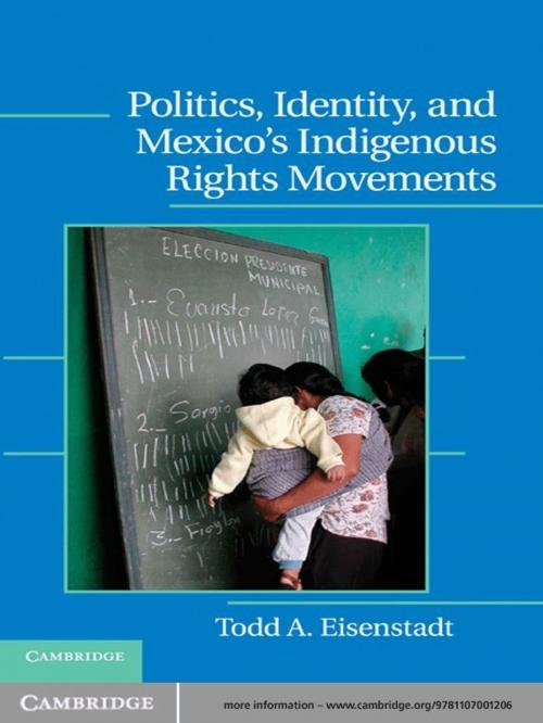 Cover of the book Politics, Identity, and Mexico’s Indigenous Rights Movements by Todd A. Eisenstadt, Cambridge University Press