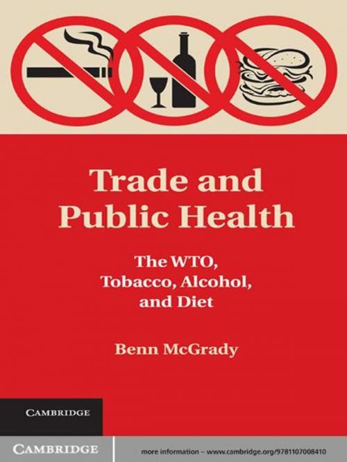 Cover of the book Trade and Public Health by Benn McGrady, Cambridge University Press