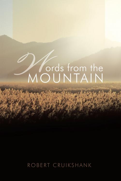 Cover of the book Words from the Mountain by Robert Cruikshank, Trafford Publishing