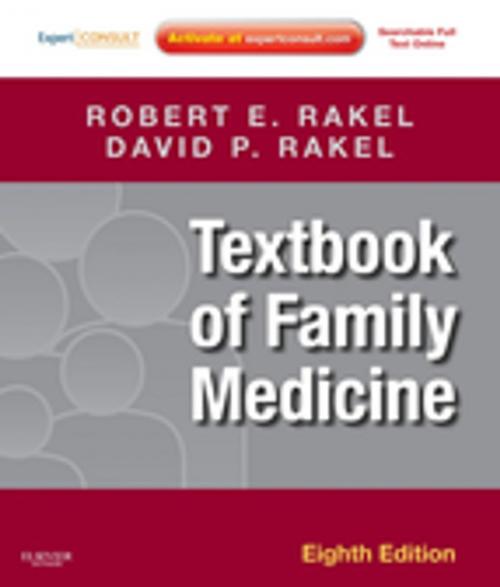 Cover of the book Textbook of Family Medicine E-Book by David Rakel, MD, Robert E. Rakel, MD, Elsevier Health Sciences