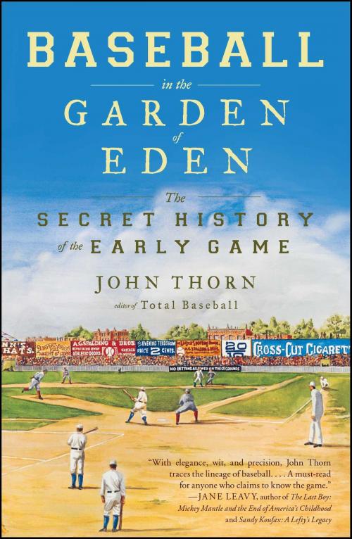 Cover of the book Baseball in the Garden of Eden by John Thorn, Simon & Schuster