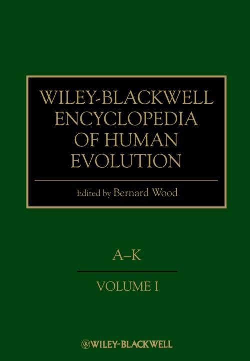 Cover of the book Wiley-Blackwell Encyclopedia of Human Evolution by , Wiley