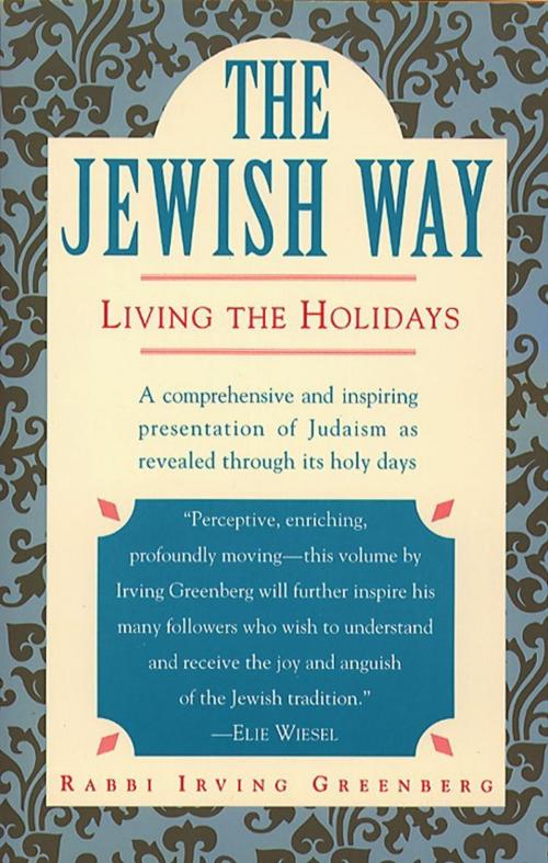 Cover of the book The Jewish Way by Irving Greenberg, Touchstone