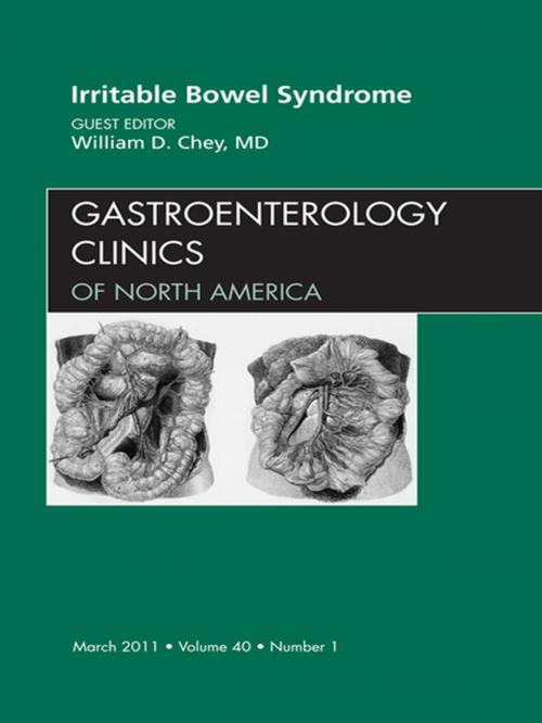 Cover of the book Irritable Bowel Syndrome, An Issue of Gastroenterology Clinics - E-Book by William Y. Chey, Elsevier Health Sciences
