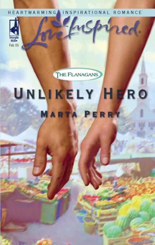 Cover of the book Unlikely Hero by Marta Perry, Steeple Hill