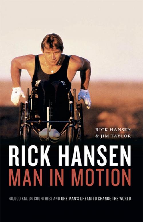 Cover of the book Rick Hansen by Rick Hansen, Jim Taylor, Douglas and McIntyre (2013) Ltd.