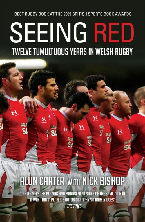 Cover of the book Seeing Red by Alun Carter, Nicholas Bishop, Mainstream Publishing