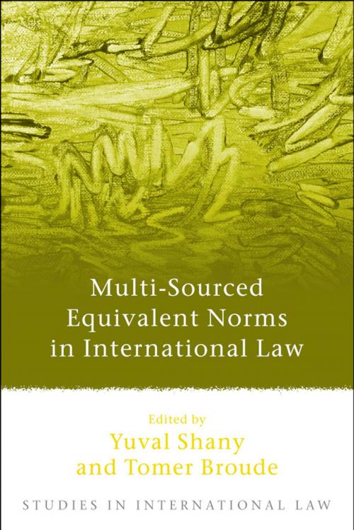 Cover of the book Multi-Sourced Equivalent Norms in International Law by , Bloomsbury Publishing